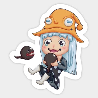 eruka frog chibi Sticker